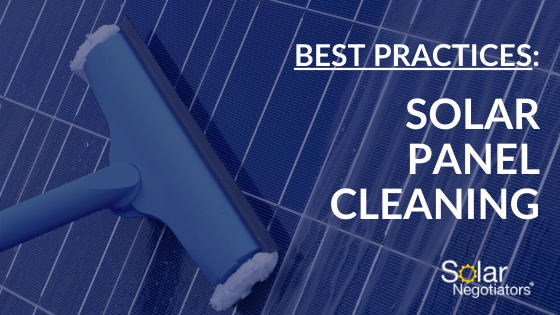 Best Practices: Solar Panel Cleaning